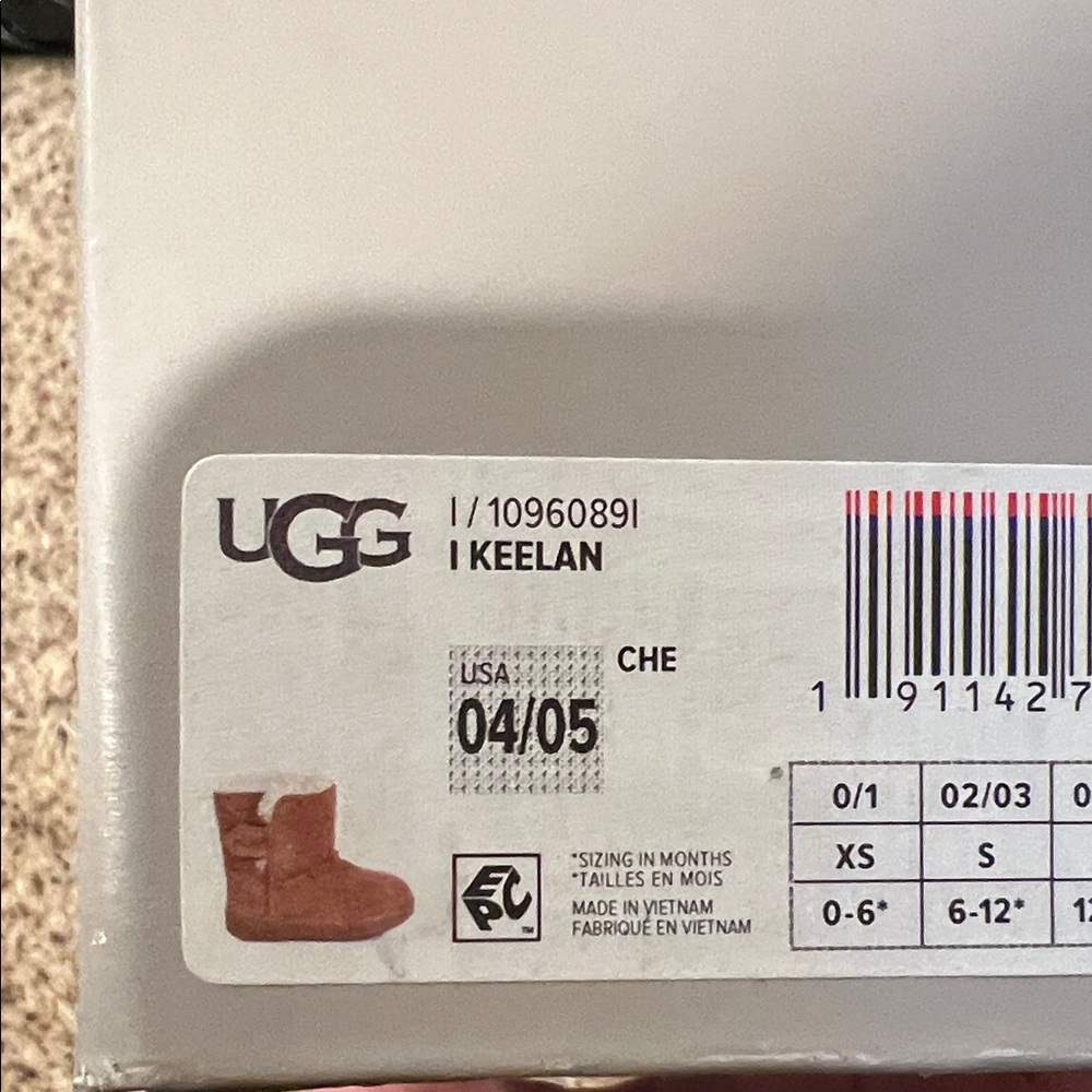 UGG Keelan Tan Boots